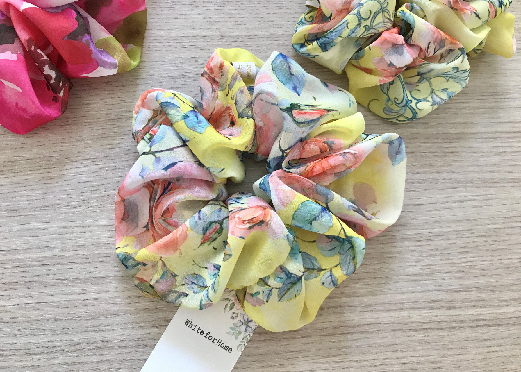  Scrunchies / Λεμόνι
