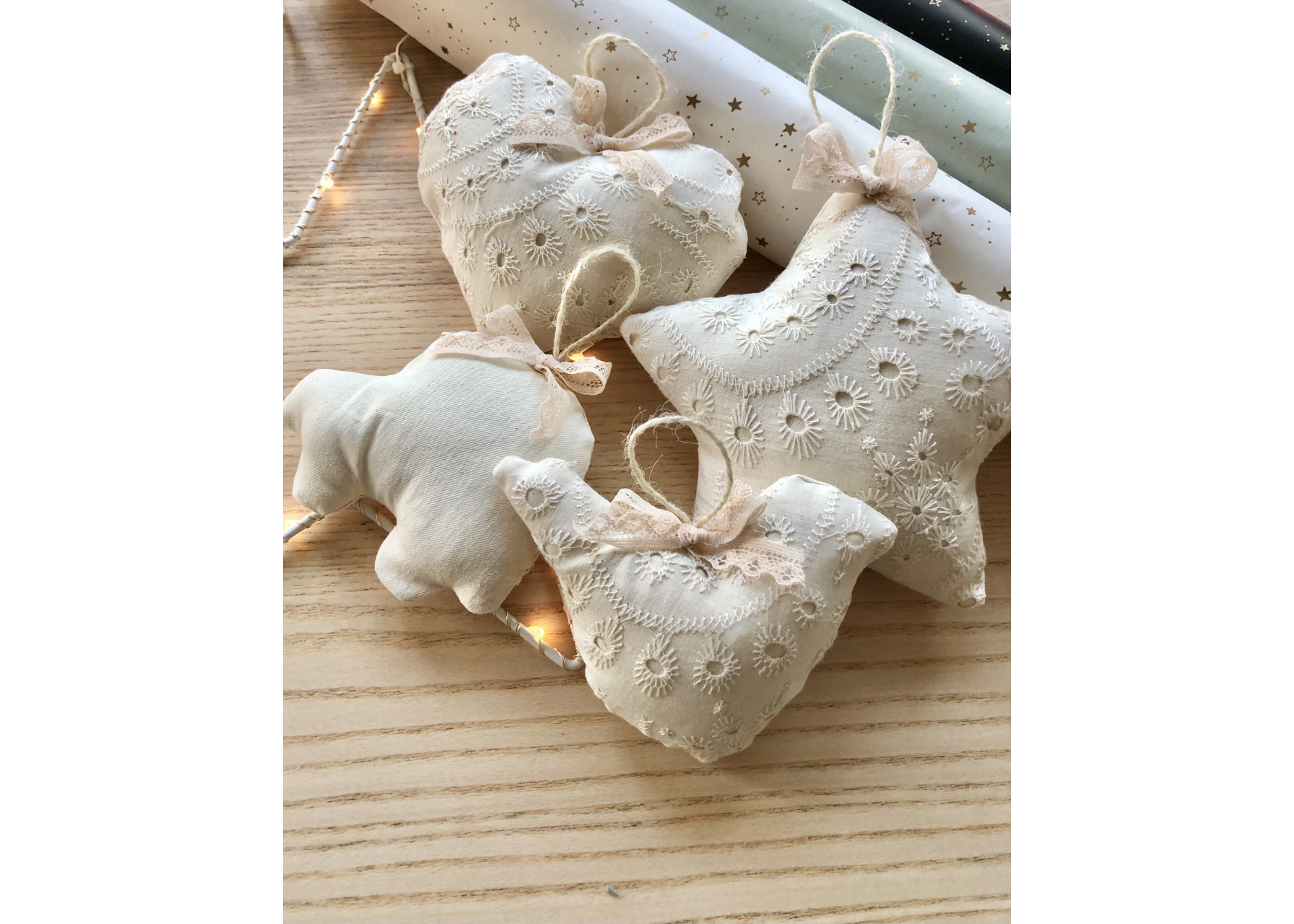 Υφασμάτινα στολίδια / Christmas baby